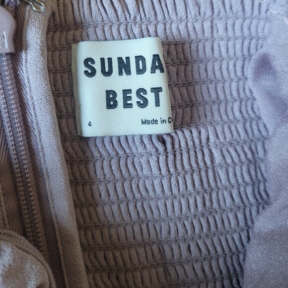 Sunday Best Flirt Ruffle Dress Size 4 - Picture 9 of 10